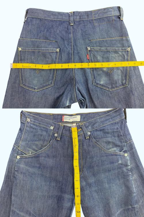Vintage Levi's Engineered Jeans | Asymmetrical Y2K Denim (W29 L30