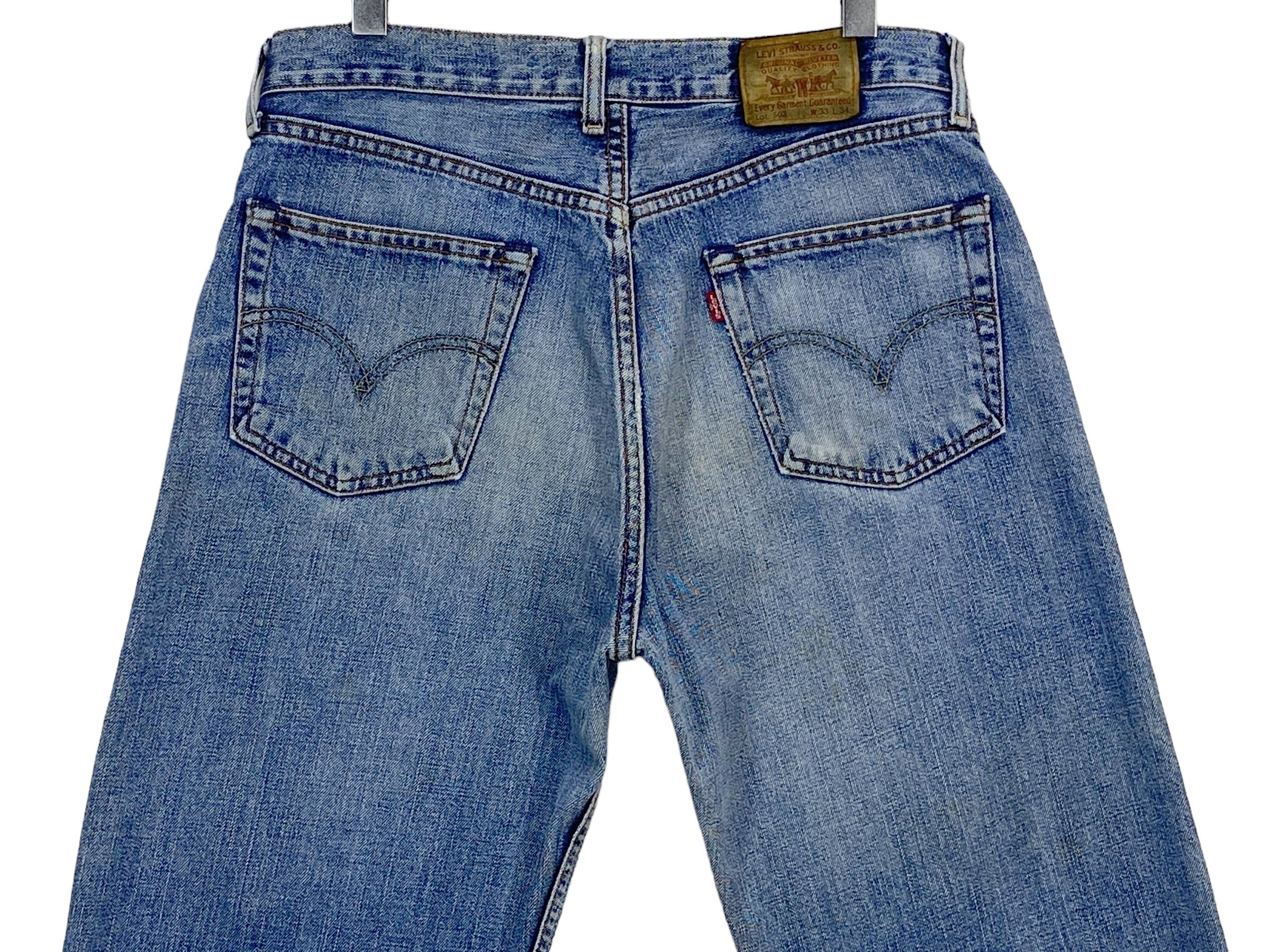 Levi's 503 Jeans Size Waist 33 Y2K Vintage Levis Jeans 503