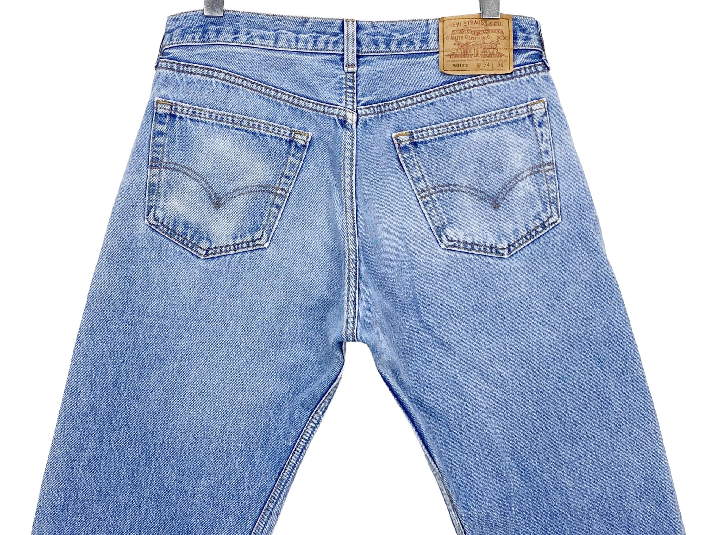 Levi's 501 Jeans Size Waist 30 90's Vintage Levis 501-0000