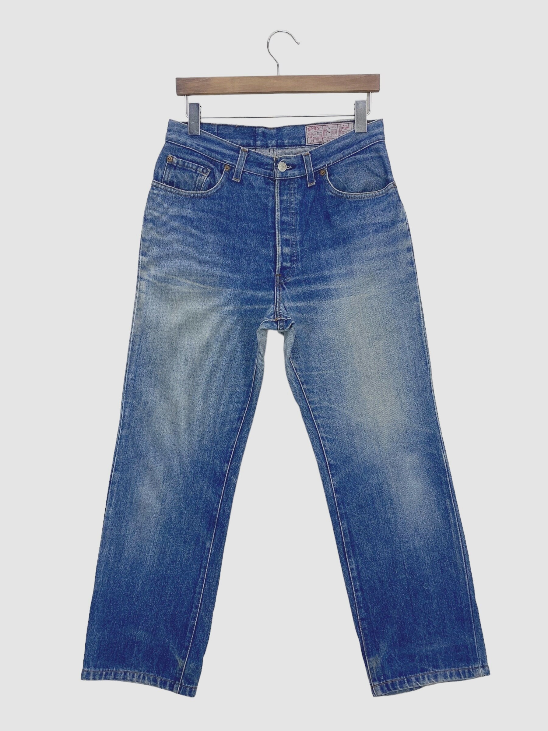 超安い Waist Size Jeans, 501 Levis Vintage 29, Classic High-waisted パンツ