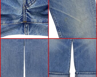 【KJ3】Levi's 501 80’ ストレート ゴールデンサイズW33L30 Levi's 501 Jeans Size Waist 30 80's Vintage Levis 501-0000