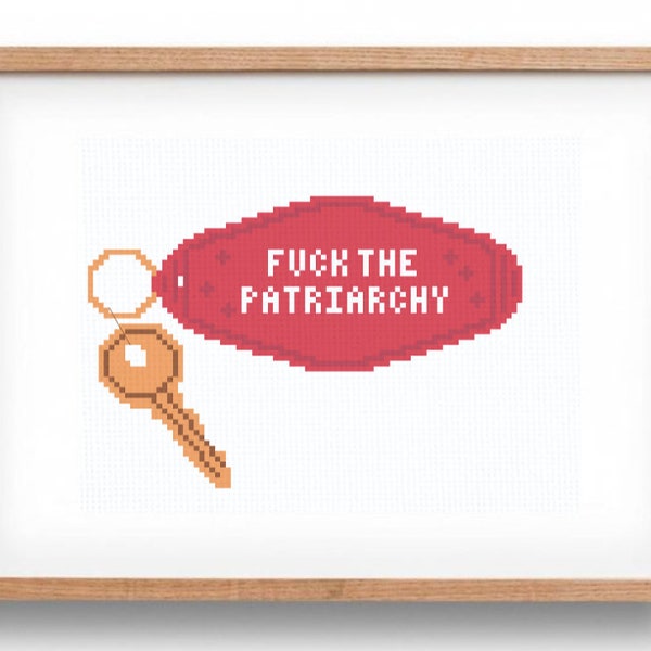 Fuck the Patriarchy - Taylor Swift Cross Stitch Design Download