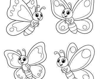 ColorMe Butterfly Sticker Set-Screen Free Fun