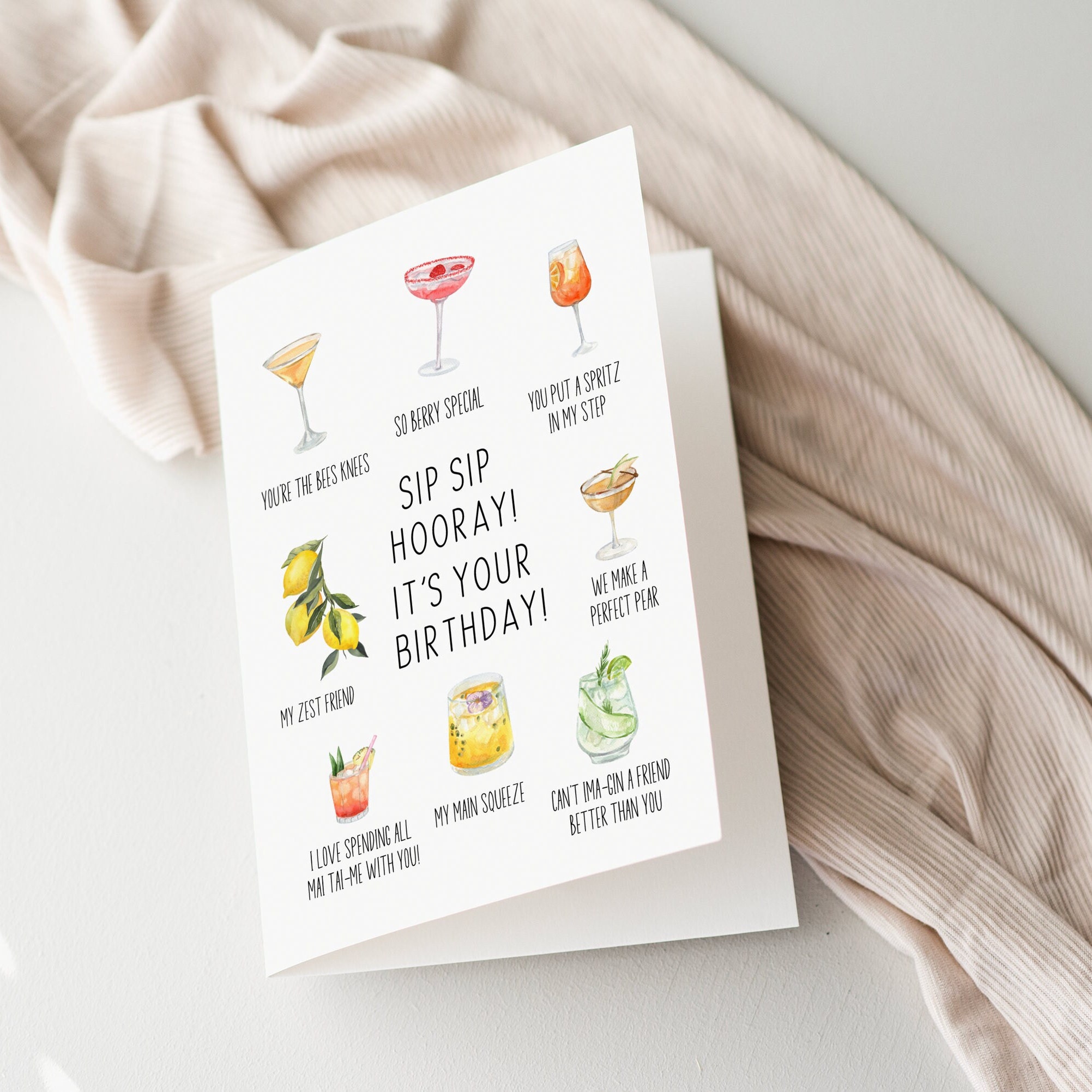 Carte D'anniversaire Florale UK Greetings - Pour Elle/amie, Message Intérieur Poétique - Format 127 X 178 Mm Avec Enveloppe