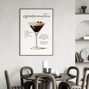 Espresso martini poster
