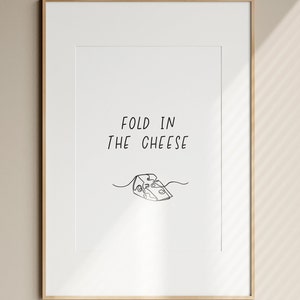 Fold In The Cheese Schitts Creek Gift Schitts Creek Printable Moira Rose Schitts Creek Wall Art Schitts Creek Print