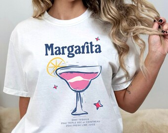 Margarita Cocktail Club Shirt: Comfort Colors Social Club Tee