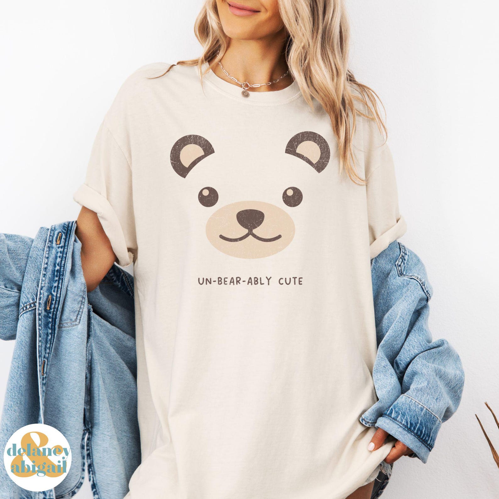 Teddy Bear Face Shirt: Comfort Colors Distressed Tee - Etsy