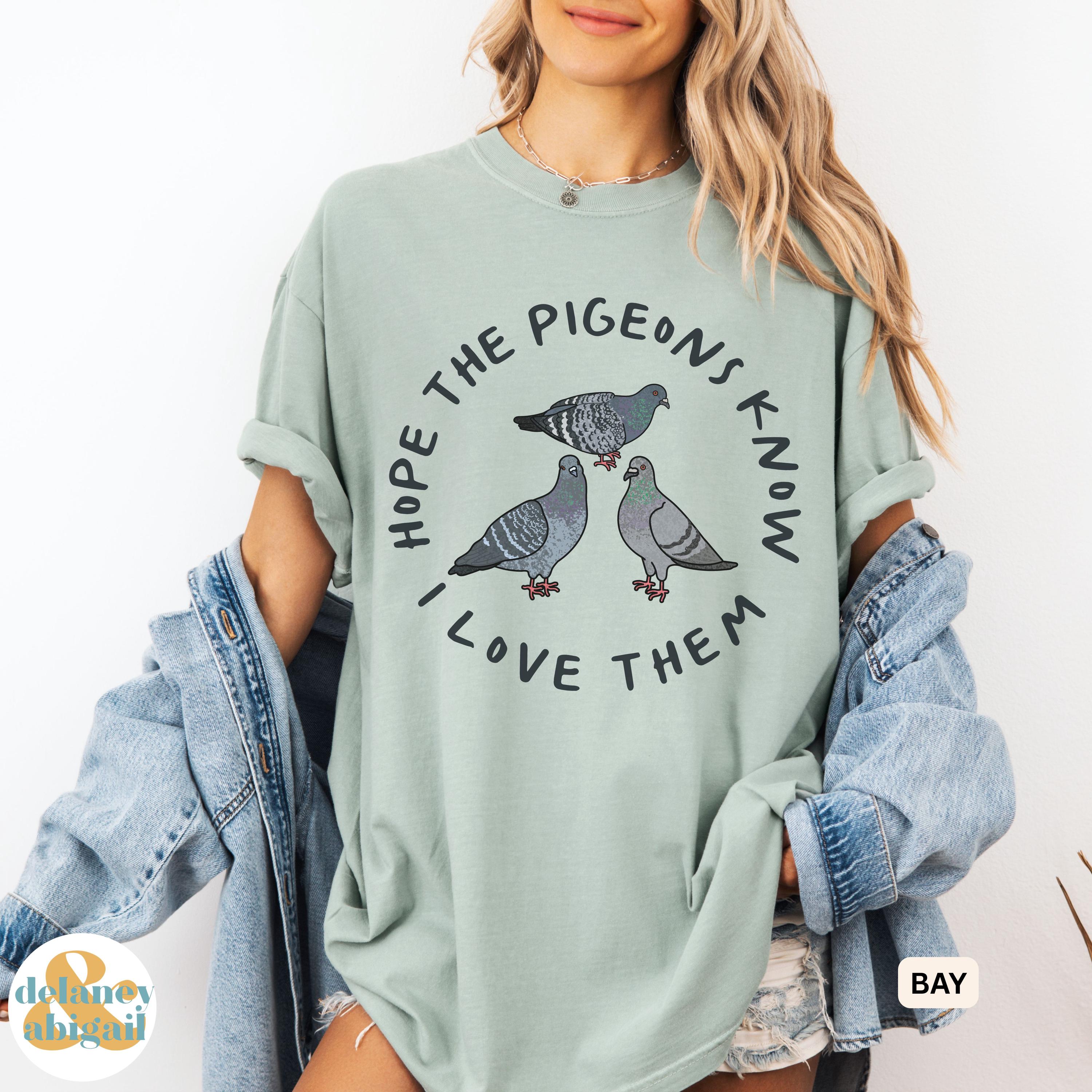Just A Girl Who Loves Pigeons Carino Pigeon Bird Lover Maglietta
