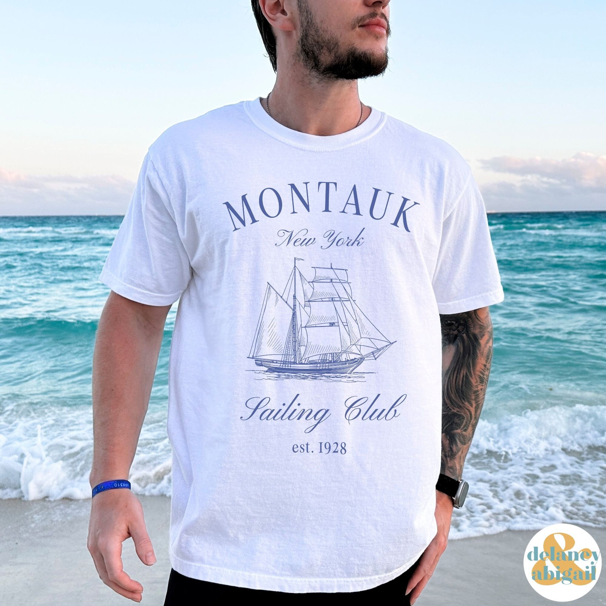 Montauk Sailing Club Shirt Montauk New York Shirt Sailing Shirt Yacht