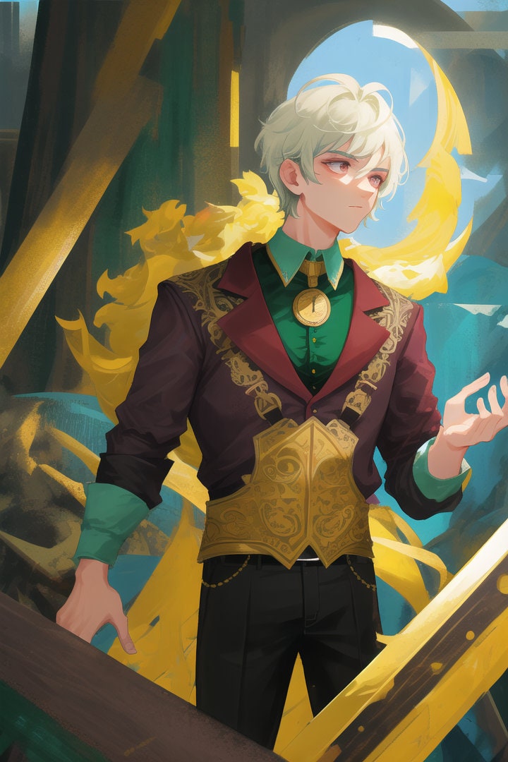 Anime Character Commission Original Art Custom Anime Etsy