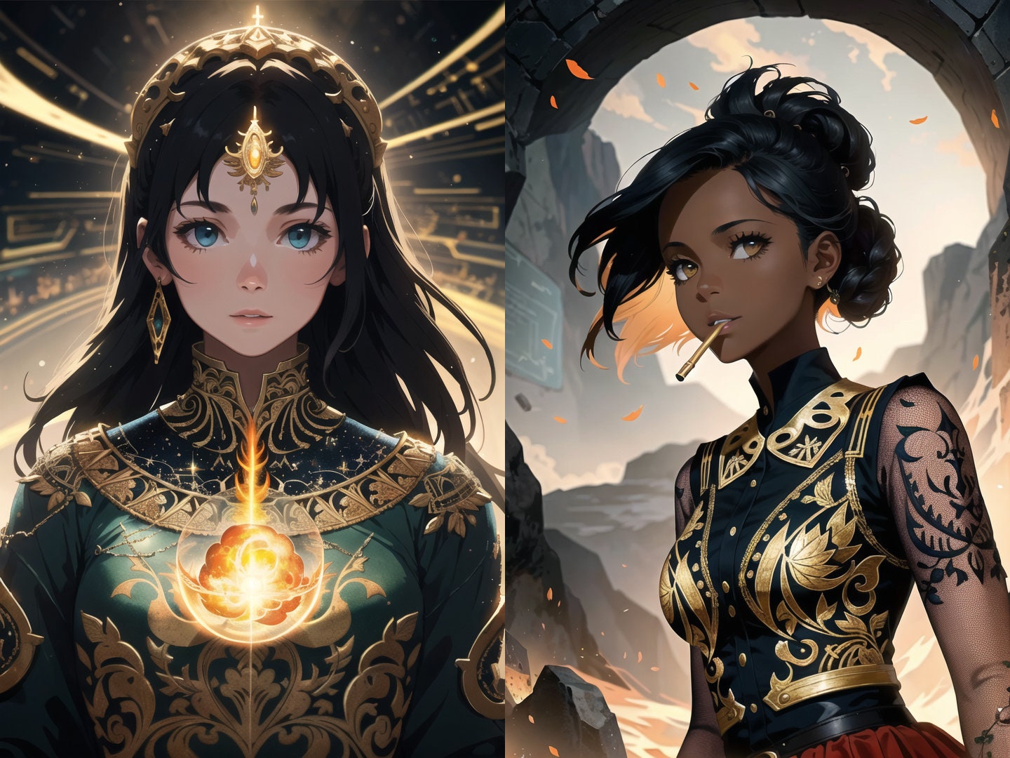 Anime Character Commission Original Art, Custom Anime Character, Art Commission, Dnd, Character