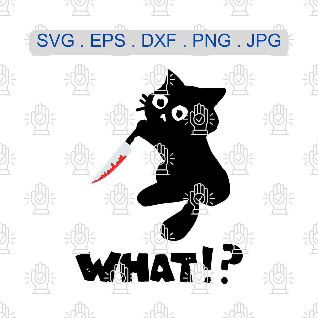 Funny Black Cat Shirt Halloween Cat Svg Halloween Cat Png Etsy