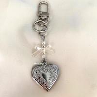 Personalized Keychain With Photo, Photo Locket Keychain, Memorial ...