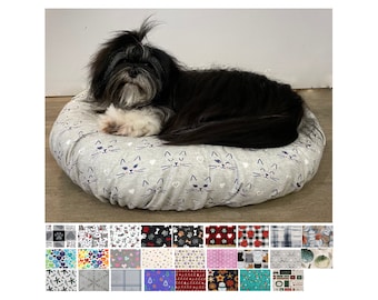 Round Fitted Sheet for Dog Cat Bed