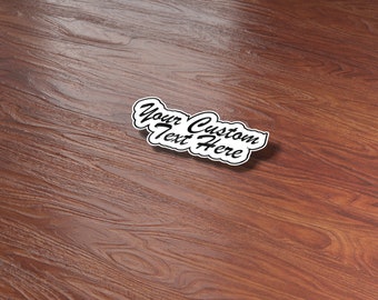 Custom Text Sticker Laptop ~ Water ~ Affirmation Sticker