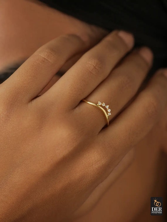 10Kgold ring| Labgrown Diamond Ring |Enagagementring wedding ring |giftforher valentinegift for her Diamond ring | Adjustablering