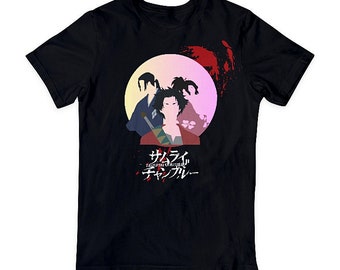 Augmented Reality Samurai Champloo Anime T-Shirt