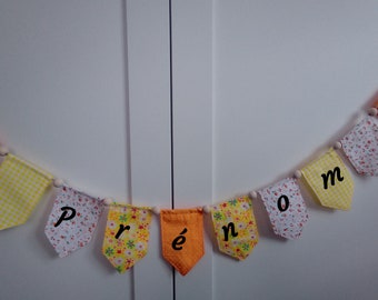 Wall decoration garland, baby room garland, baby wall decoration, wall decoration banner, baby room banner