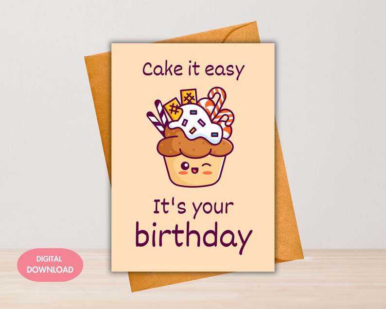 Printable Cute Birthday Cards Digital - Il 794xN.6358013819 Mnzc 