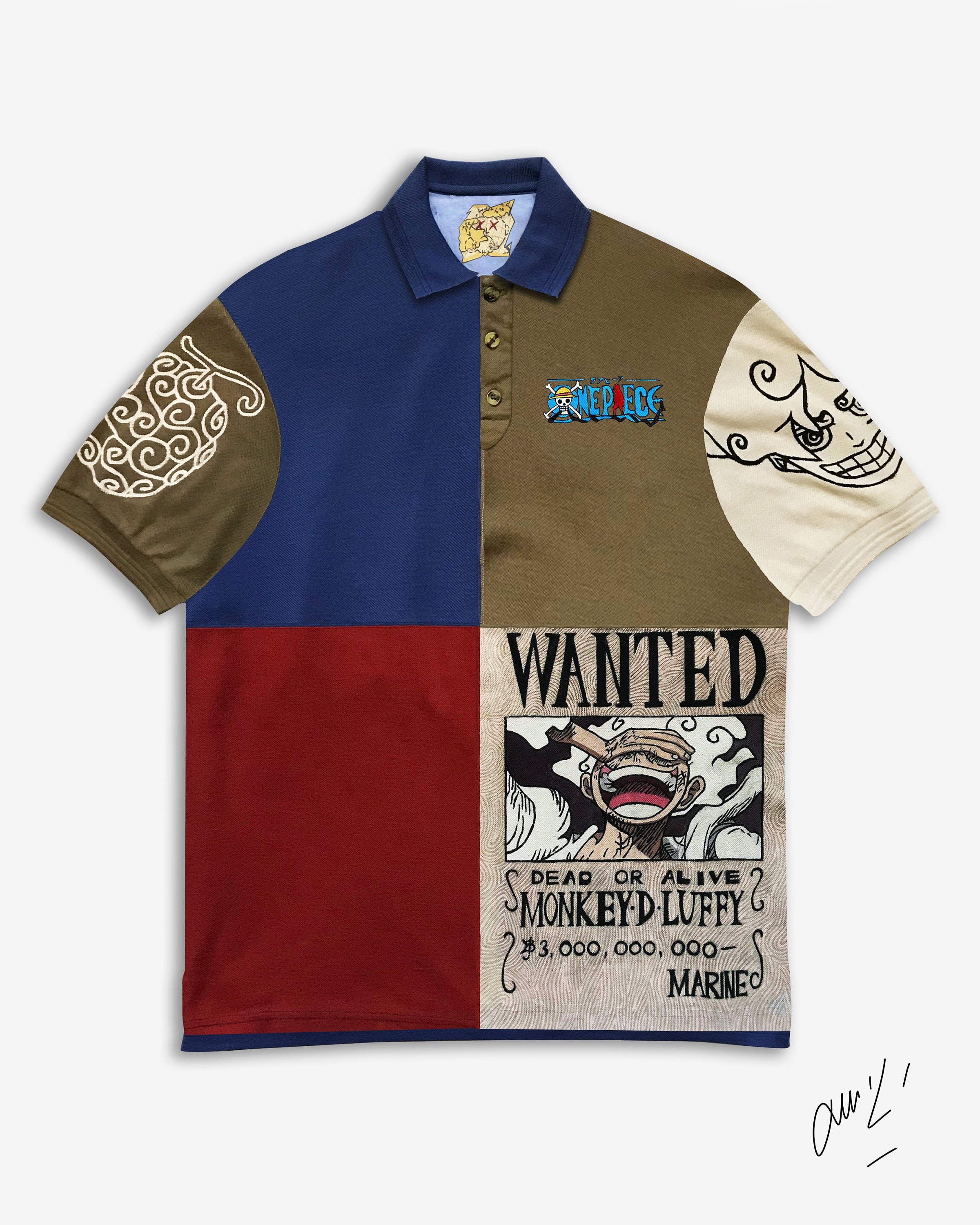 ★andar★ PK Polo Line One Piece Polo Shirt One Piece - Etsy