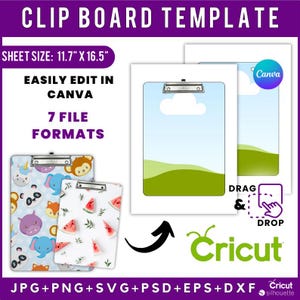 Clip Board Mockup, Canva Stationery Mockup, Clip Board Template svg, Custom Canva Frame for Clipboard, Clip Board svg