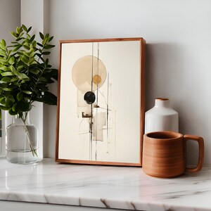 japanese print in a frame