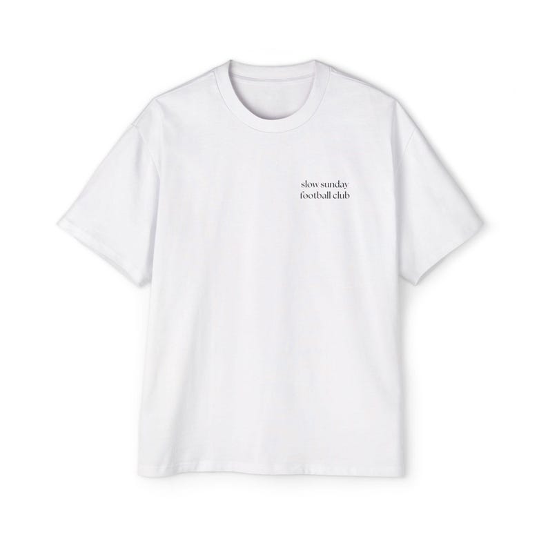 Camiseta de fútbol OG-Slow Sunday FC / Camiseta extragrande para aficionados de la NWSL imagen 4
