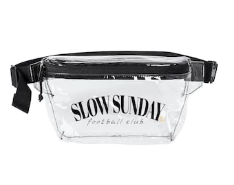 Slow Sunday Football Club | Pochete transparente, bolsa homologada para estádios