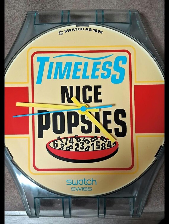 Maxi Swatch Timeless Popsies 1995 GN156 Good Morning - Etsy Italia