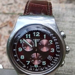 Swatch Men&#39;s watch Irony Chrono Your Turn YOS413