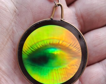 オリジナルヴィンテージペンダントEYESホログラム