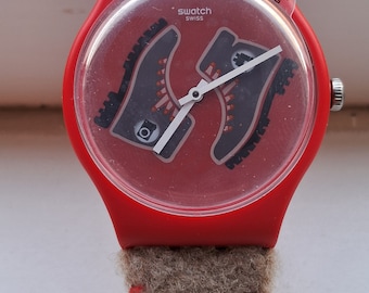 Maxi Swatch BOXING MGN 163 + 腕時計 - メルカリ