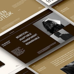 Ivory Brand Richtlinien - GoogleSlide Template für Canva | Brand Style Guide | Marken Handbuch | Marke BENUTZERHANDBUCH| Richtlinien zur Markenidentität