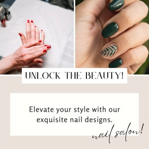 Editable Nail Salon Instagram Template