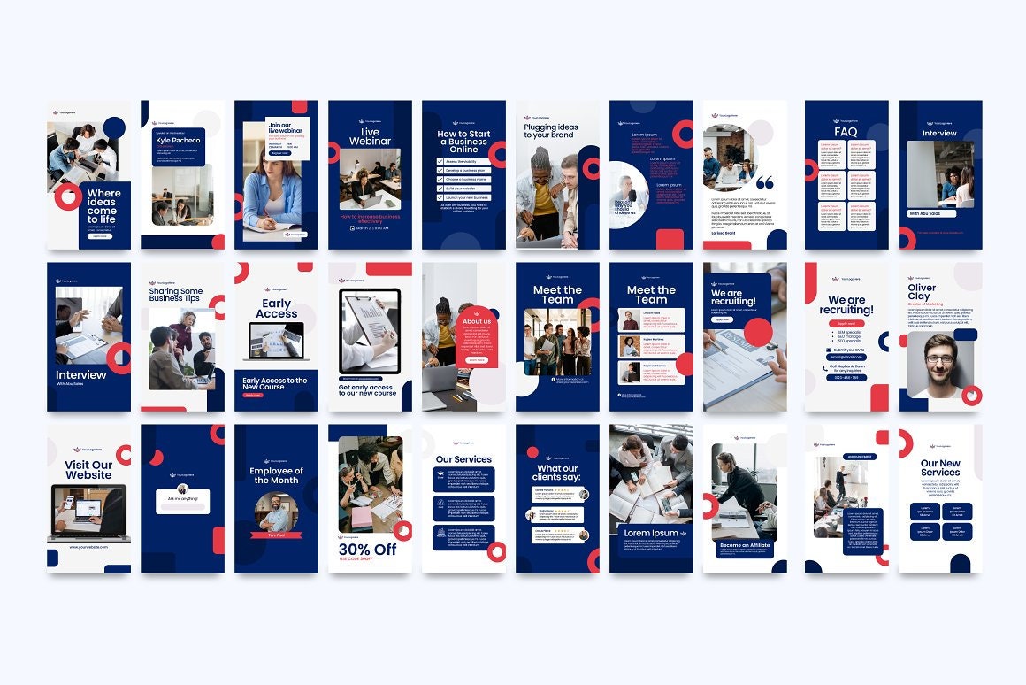 Social Media Kit | Posts and Banners - Etsy