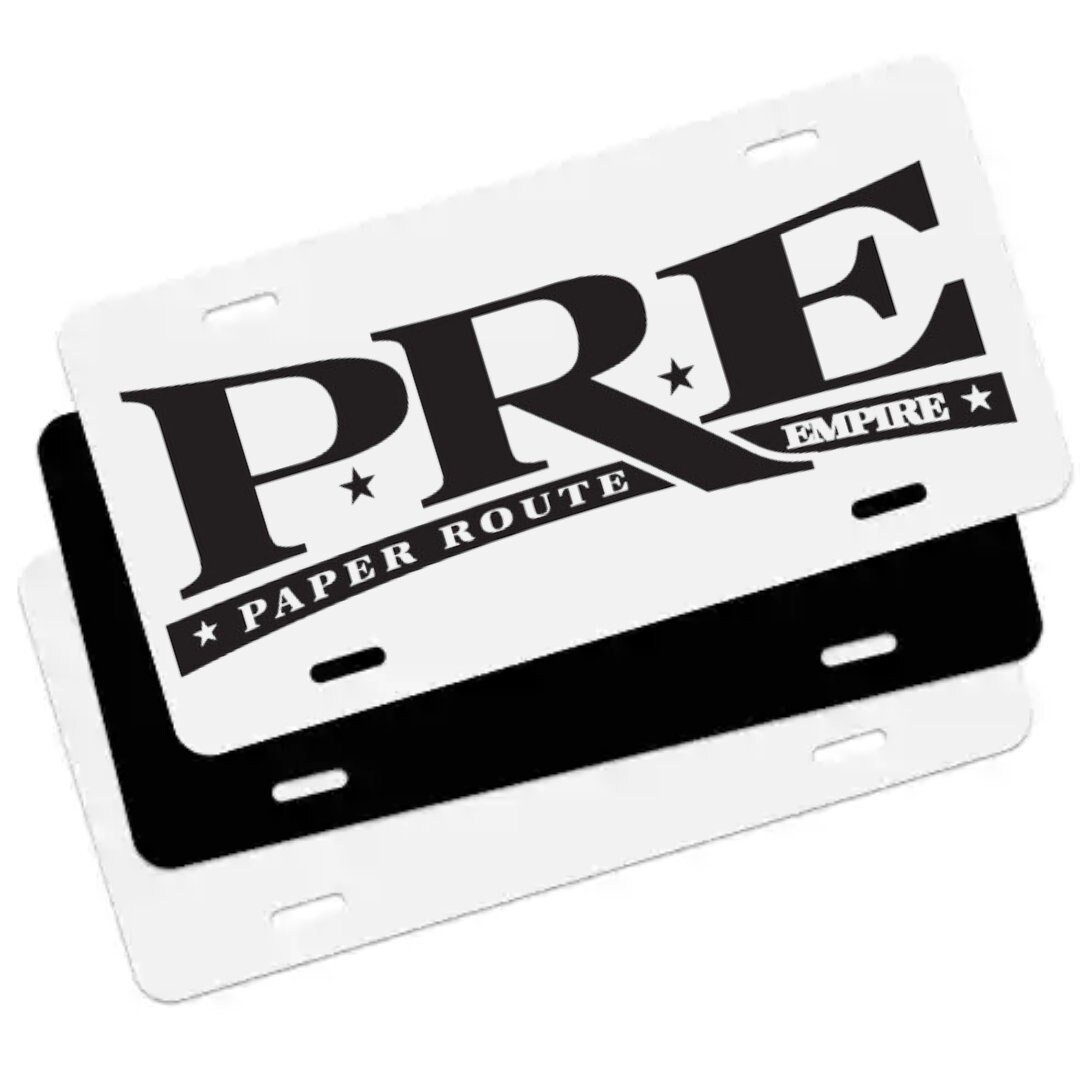 paper-route-empire-license-plate-car-license-plate-truck-license