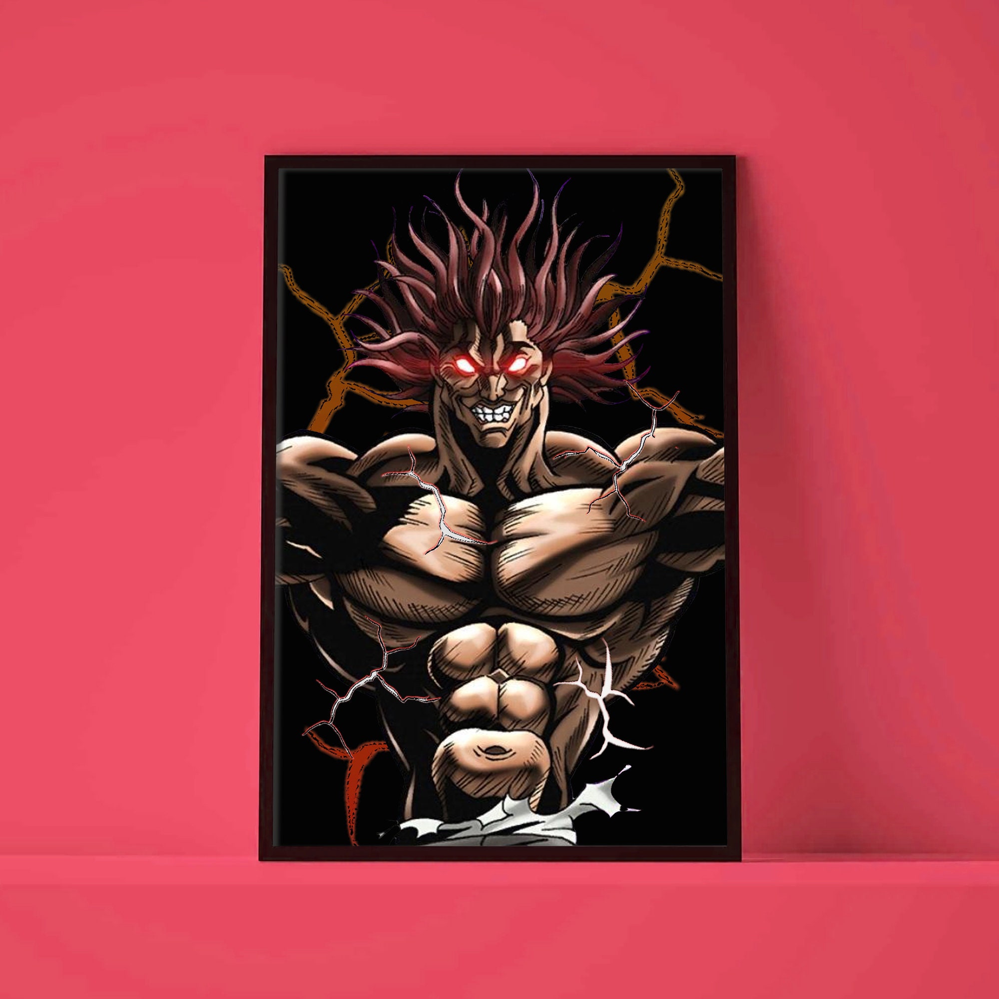 Baki  Art Board Print for Sale by Creations7