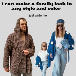 Crocket Cardigan For Men, Custom Puffy Sweater, Grandpa Sweater, Viking Tunic