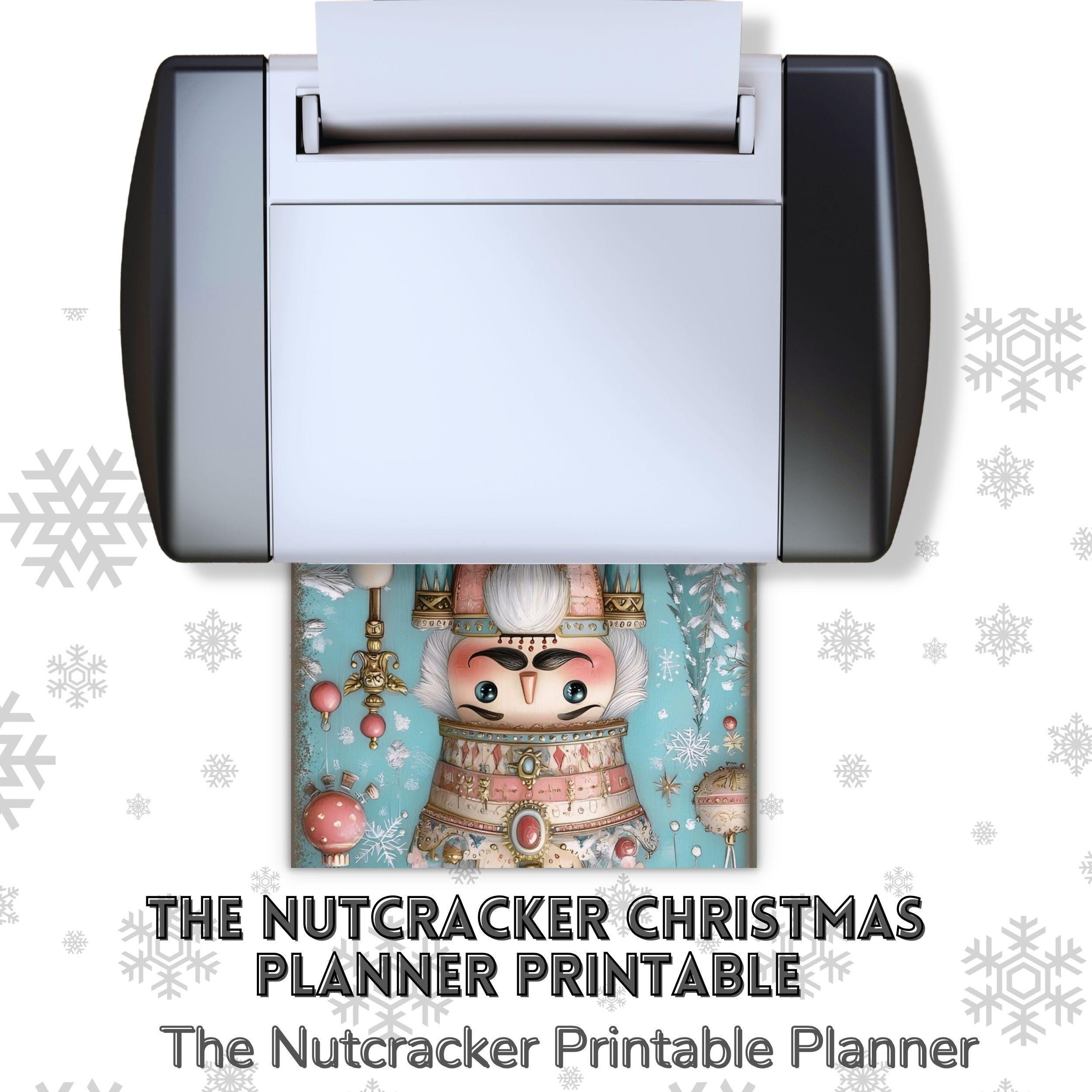 Nutcracker Christmas Planner Printable - 38 Page Holiday Organizer ...