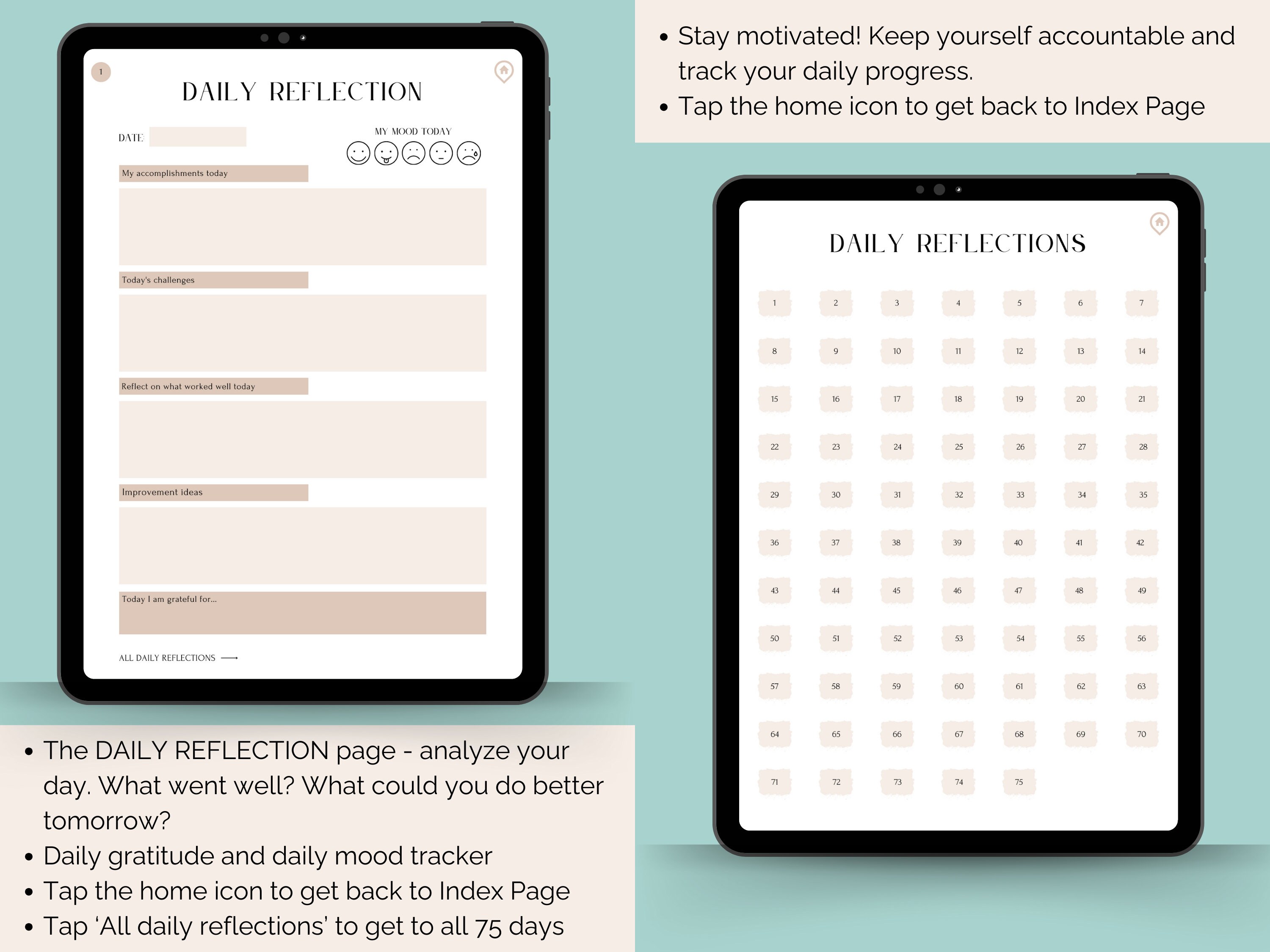 70 Soft Tracker 75 Soft Challenge Tracker Digital, Editable 75 Soft Tracker, Workout ...