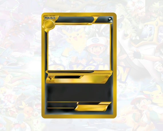 Custom Darkness Mega Pokemon Card Template PNG - Etsy Custom Darkness Mega Pokemon Card Template PNG - Etsy
