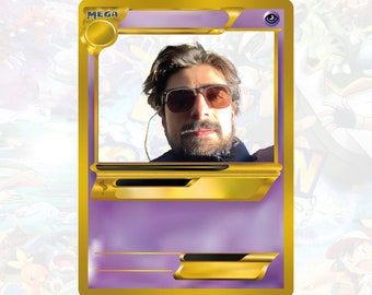 Mega Psychic Pokemon Card Design Kit - PNG & SVG Templates for Custom Cards  - Etsy
