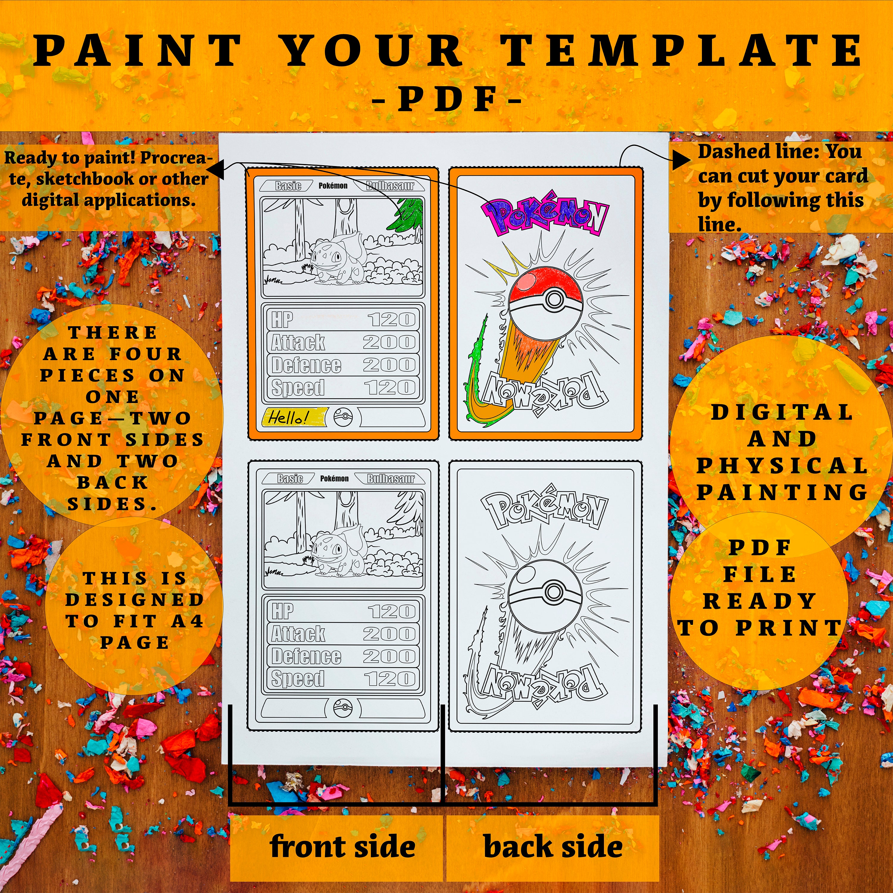 pokemon coloring cards Pokemon Cards Coloring Pages