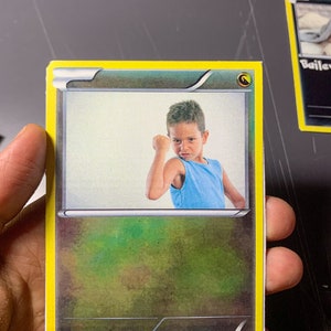 Custom Pokemon Card Templates - Digital PNG Pack for Kids & Pets - DIY ...