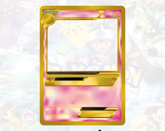 Szablon kartki walentynkowej Pokemon w formacie SVG i PNG