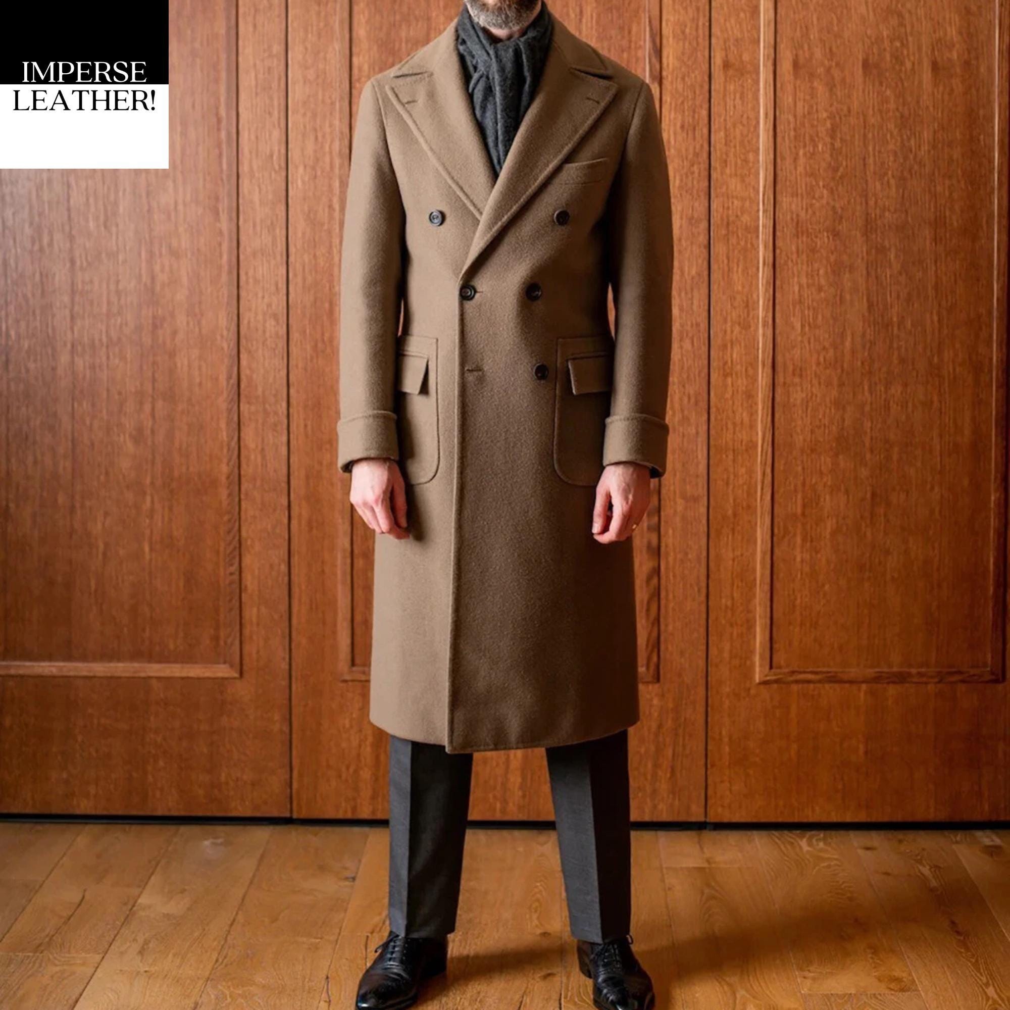 Vintage Wool Double Breasted Coat - Etsy