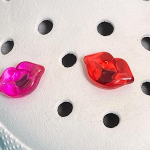Bold Lip Shoe Charms