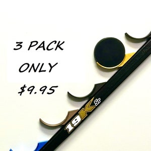 Hockey Puck Stand/Puck Holder/Hockey Puck Display/ Made in USA/Autographed Puck Holder/Sports Memorabilia/Game Puck/Wall Mount Hockey Puck