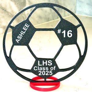 3D Printed Soccer Ball Centerpiece: Team Banquet Decoration